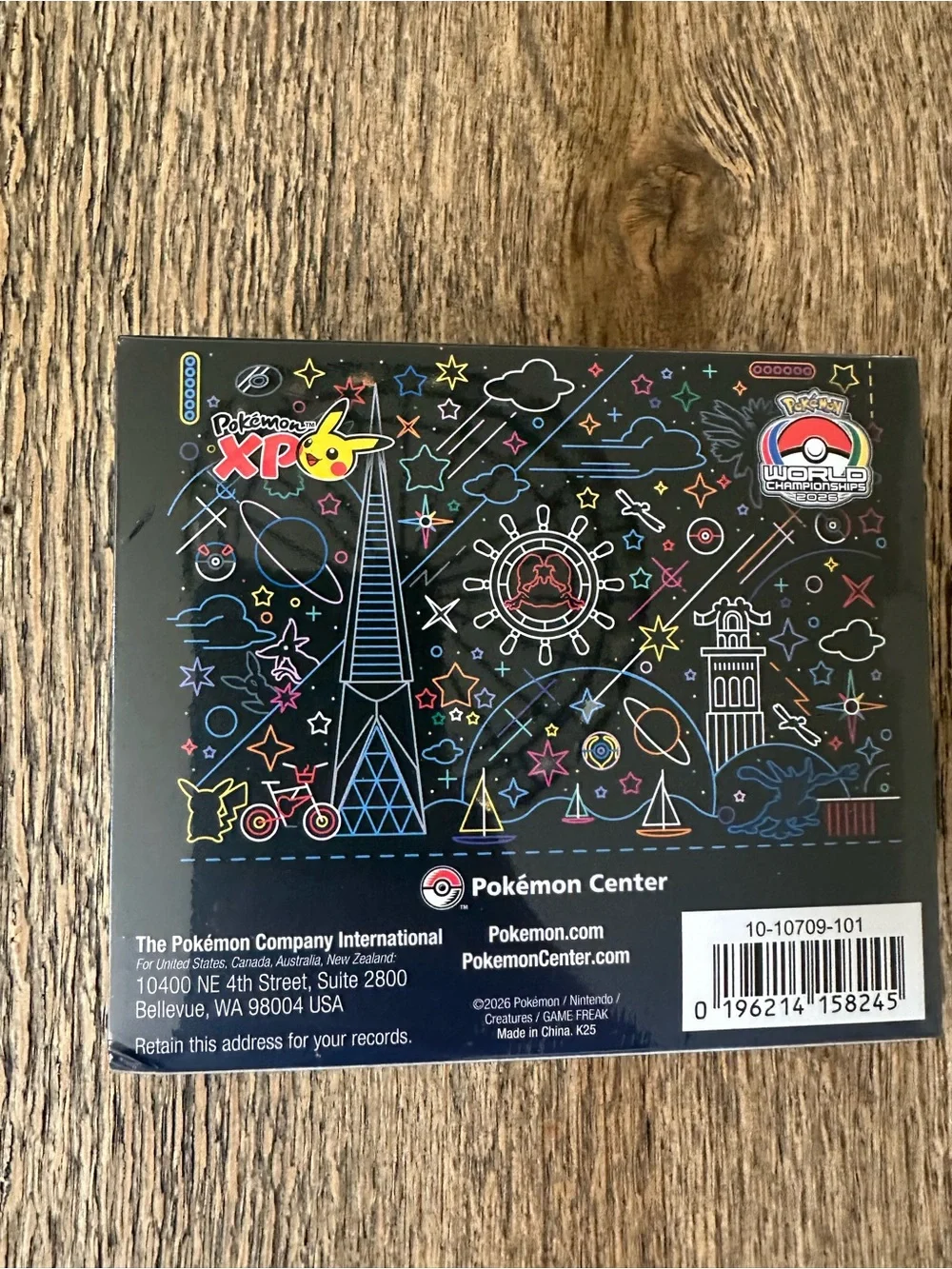 Pokémon World Championships 2026 San Francisco Exclusive Accessories Set